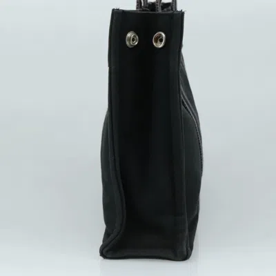 Pre-owned Hermes Hermès Fourre Tout Black Canvas Tote Bag ()