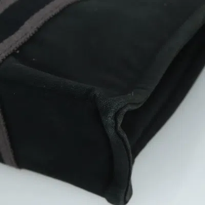 Pre-owned Hermes Hermès Fourre Tout Black Canvas Tote Bag ()