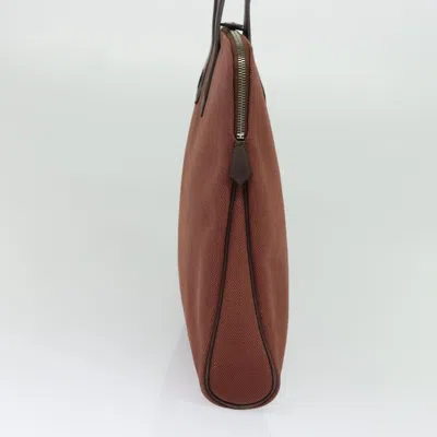 Pre-owned Hermes Hermès Heeboo Brown Canvas Tote Bag ()