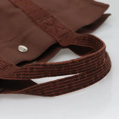 Pre-owned Hermes Hermès Herline Brown Canvas Tote Bag ()