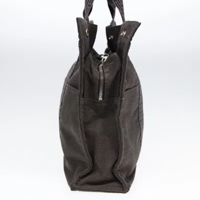 Pre-owned Hermes Hermès Herline Grey Canvas Tote Bag () In Gray