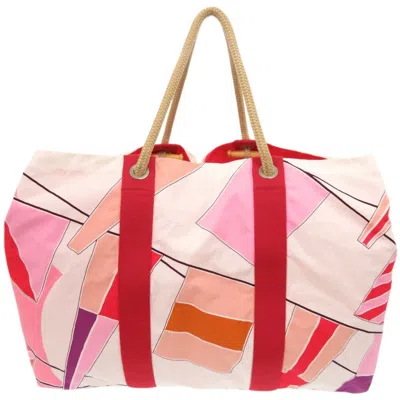 Pre-owned Hermes Multi-color Cotton Beach Bag Tote Bag ()