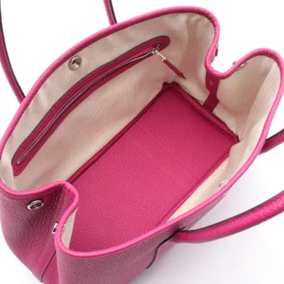 Pre-owned Hermes Pink Country Leather Tote Bag ()