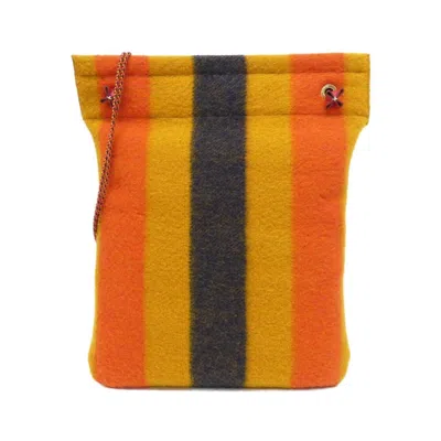 Pre-owned Hermes Rocabar Wool Shoulder Bag ()