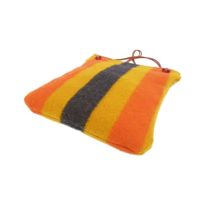 Pre-owned Hermes Rocabar Wool Shoulder Bag ()