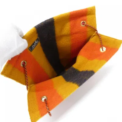 Pre-owned Hermes Rocabar Wool Shoulder Bag ()