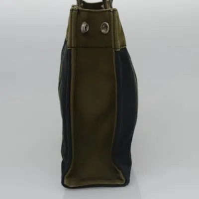 Pre-owned Hermes Hermès Toto Navy Canvas Tote Bag () In Blue