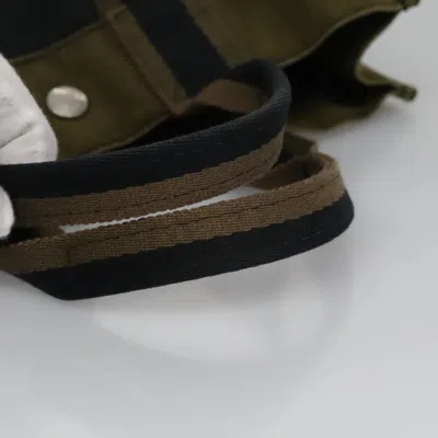 Pre-owned Hermes Hermès Toto Navy Canvas Tote Bag () In Blue