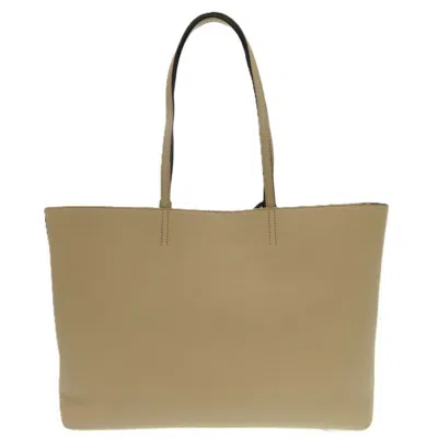 Pre-owned Jimmy Choo Beige Leather Tote Bag () In Sand