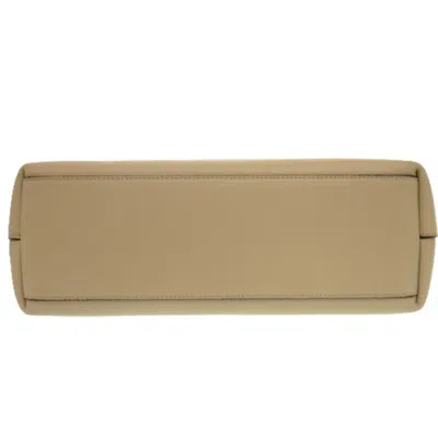 Pre-owned Jimmy Choo Beige Leather Tote Bag () In Sand