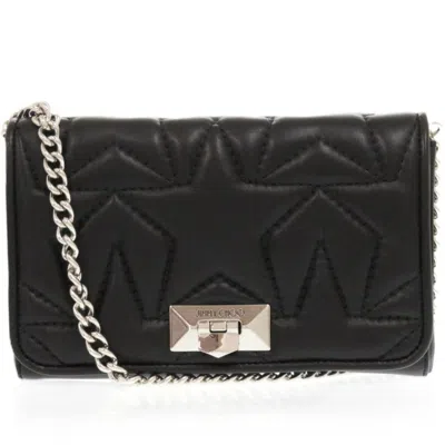 Pre-owned Jimmy Choo Black Leather Clutch Bag ()