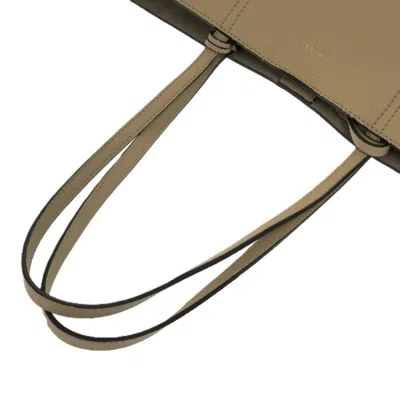 Pre-owned Jimmy Choo Beige Leather Tote Bag () In Sand