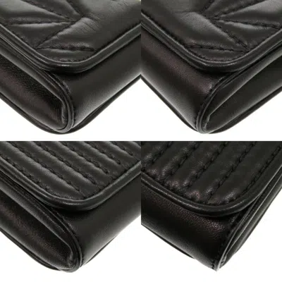 Pre-owned Jimmy Choo Black Leather Clutch Bag ()