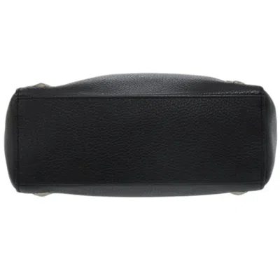 Pre-owned Jimmy Choo Black Leather Tote Bag ()