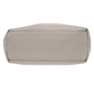 Pre-owned Jimmy Choo Gray Leather Tote Bag ()