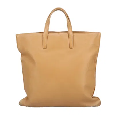 Pre-owned Loewe Beige Leather Tote Bag () In Sand