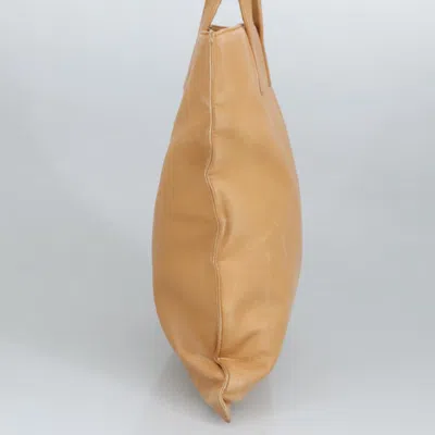 Pre-owned Loewe Beige Leather Tote Bag () In Sand