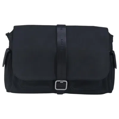 Pre-owned Loewe Black Canvas Shoulder Bag ()