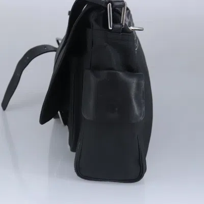 Pre-owned Loewe Black Canvas Shoulder Bag ()