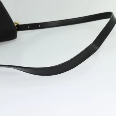 Pre-owned Loewe Black Canvas Shoulder Bag ()