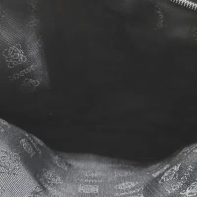 Pre-owned Loewe Black Leather Fur Clutch Bag ()