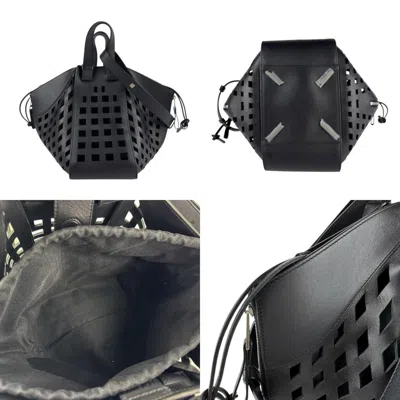 Pre-owned Loewe Black Leather Shoulder Bag ()