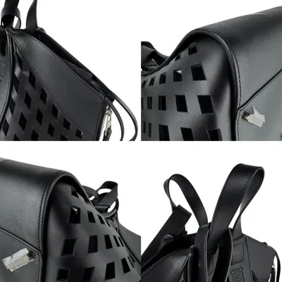 Pre-owned Loewe Black Leather Shoulder Bag ()