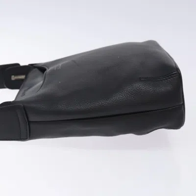 Pre-owned Loewe Black Leather Shoulder Bag ()