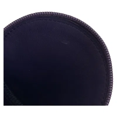 Pre-owned Loewe Blue Leather Coin Purse/coin Case ()