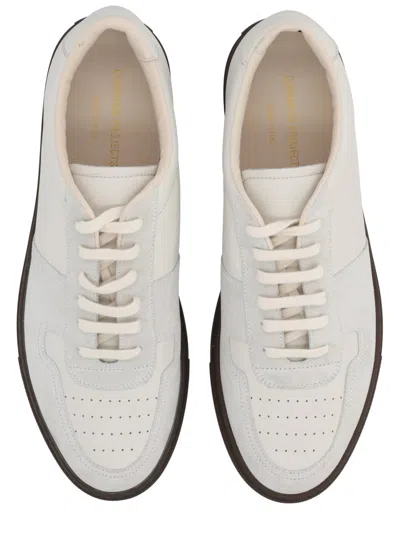 Common Projects Minimalist Low-top Sneakers With Contrasting Sole In Neutral