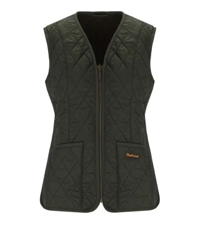 Barbour Betty Lined Waistcoat In Green