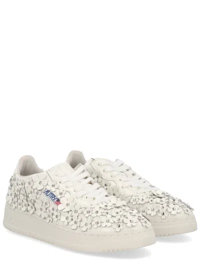 Autry Low-top Sneakers With Clean Silhouette And Rounded Toe In Multi