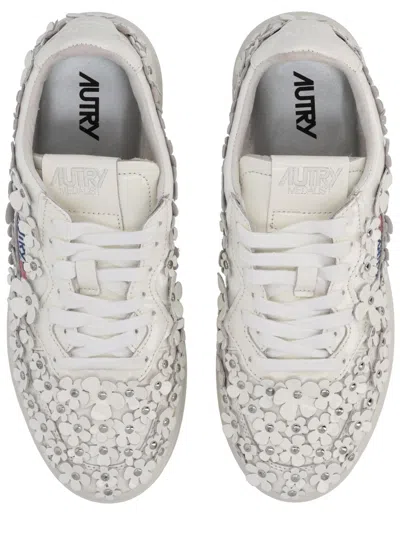 Autry Low-top Sneakers With Clean Silhouette And Rounded Toe In Multi