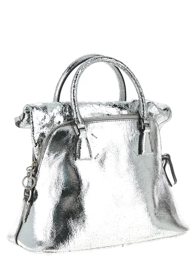 Maison Margiela 5ac Classique Mini Handbag In Silver