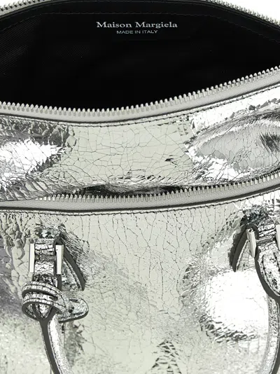 Maison Margiela 5ac Classique Mini Handbag In Silver