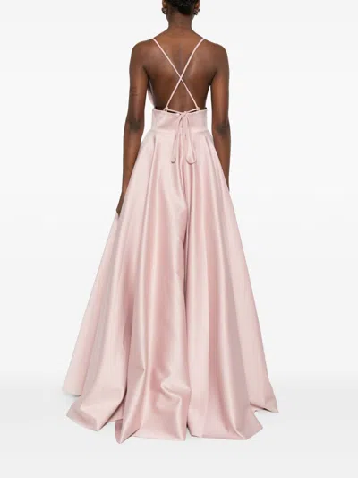 Solace London Avallon Maxi Dress In Pink