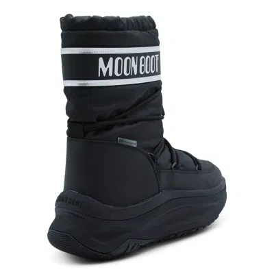 Moon Boot Boots Blacks And Greys In Multi