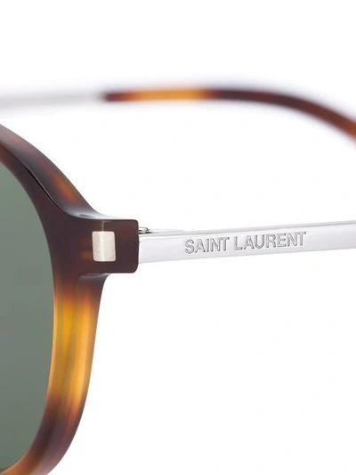 Shop Saint Laurent 'sl 110' Sunglasses