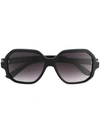 Saint Laurent New Wave Sl 132 Sunglasses In Black