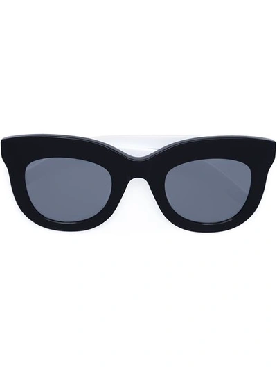 Vera Wang Cat Eye Sunglasses In Black