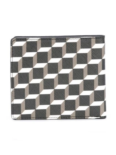Shop Pierre Hardy Geometric Pattern Flat Wallet