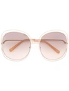 Chloé Eyewear 'carlina' Sunglasses - Metallic