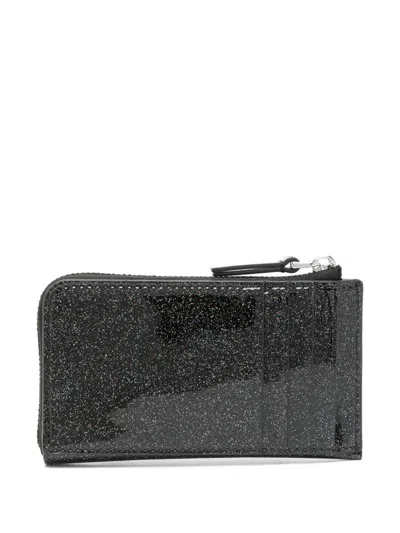 Marc Jacobs Genuine Leather Wallet In Black