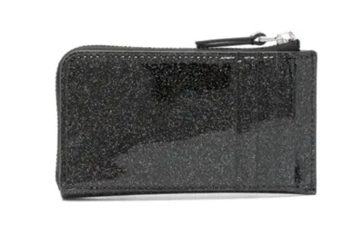 Marc Jacobs Genuine Leather Wallet In Black