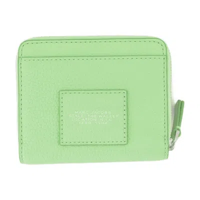 Marc Jacobs The Mini Compact Wallet In Green