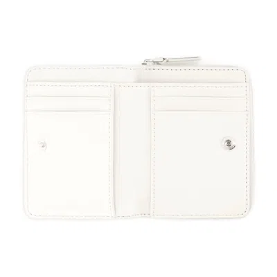 Marc Jacobs The Mini Compact Wallet In White