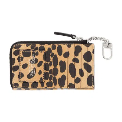 Marc Jacobs Wallet  Woman Color Black In Animal Print