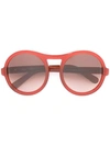 Chloé Eyewear Marlow Sunglasses - Red