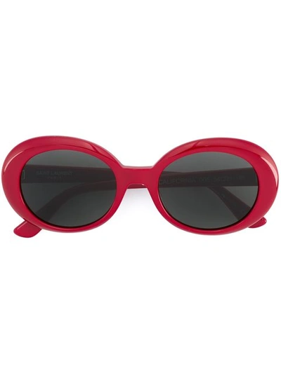Saint Laurent 'sl 98 California' Sunglasses In Red