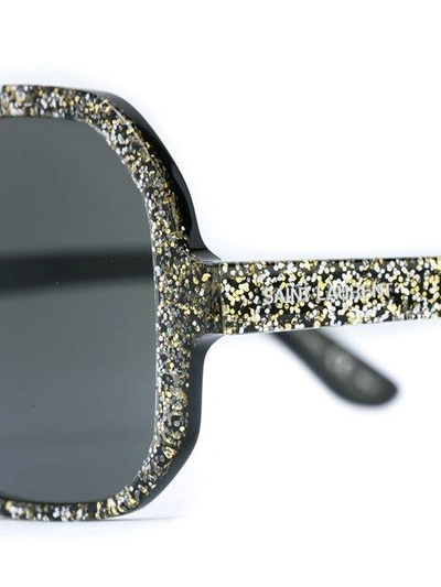 Shop Saint Laurent 'new Wave 2' Sunglasses In Metallic